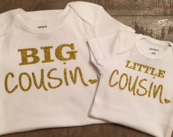 Big Cousin Little Cousin Shirt Set
