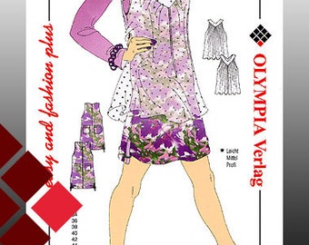 Patterns, 0916, dress and blouse (1131)