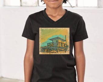 Standing Guard Youth Black T-Shirt