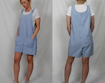 Vintage 90's Gingham Romper
