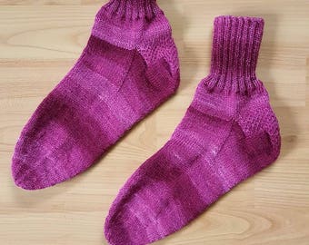 Hand-knitted socks - size 40/41