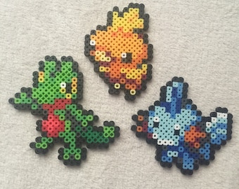 Gen 3 Hoenn Starters Treecko Grovyle Sceptile Torchic