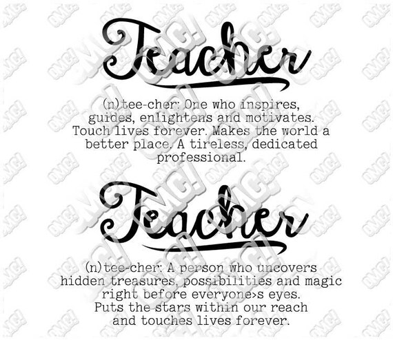 teacher definition svg teaching back to school quote saying svg dxf format definition in art