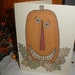 Primitive Pumpkin Note Cards ~ N104