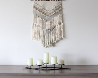 WEAVING / Woven Wall Hanging / Wall Art / Home Decor / Tapestry / Fiber Art