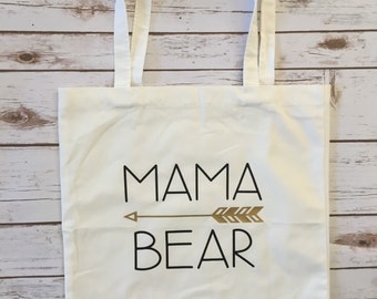 Mama Bear Market Tote Bag / Tote / Shopping