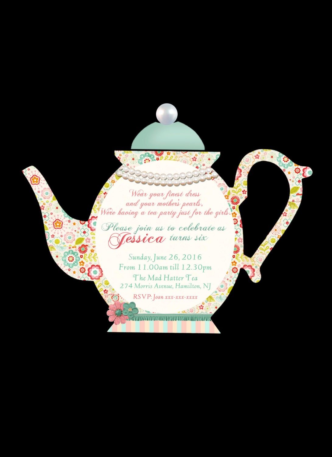 Teacup Shaped Invitations at Andrea Strand blog