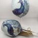 Mothers day gift - Peacock - wine glass - gin glass - birthday present - different Mother's Day gift