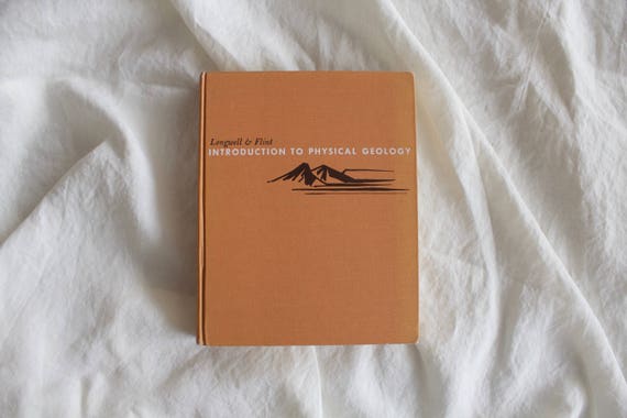 Vintage Coffee Table Book: Introduction to Physical Geology