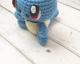 Crochet Pokemon | Pokemon plush | Pokemon go | squirtle plush | Pokemon amigurumi | Crochet Squirtle | Squirtle Plushie | squirtle amigurumi