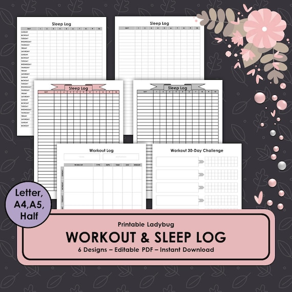 workout log journal
