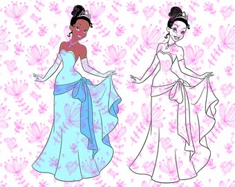 Free Free 246 Princess Tiana Svg Free SVG PNG EPS DXF File