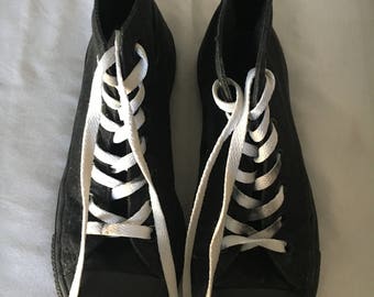 all black vintage converse