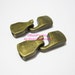 5pcs 10x2mm Flat leather hook clasp Antique bronze 10mm flat leather clasp