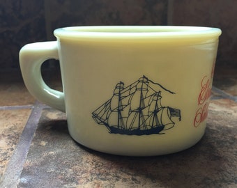 Vintage Nautical Old Spice Shaving Mug Featuring the Grand Turk Sailing Ship