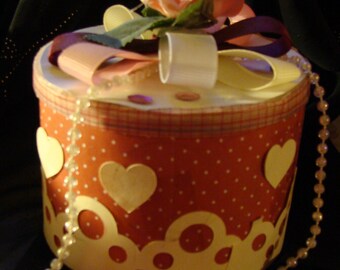 Shabby Chic Keepsake or Gift Box