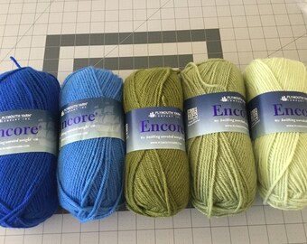Plymouth Yarn - ENCORE - worsted weight Acrylic/Wool yarn