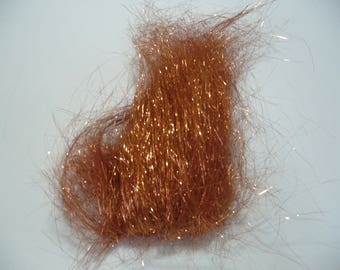 Brilliant Marigol Angelina Spinning Fiber for Blending Not Heat Fusible Fibers Sparkle Angelina