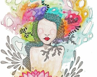 Lotus. Limited edition. 30 Prints