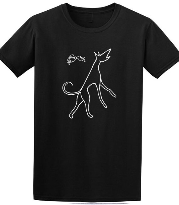 Dog tshirt hunting dog greyhound t shirts galgo whippet