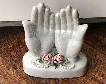 Adorable Iridescent vintage hands