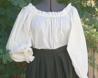renaissance peasant blouse plus size chemise knee length white peasant blouse plus size