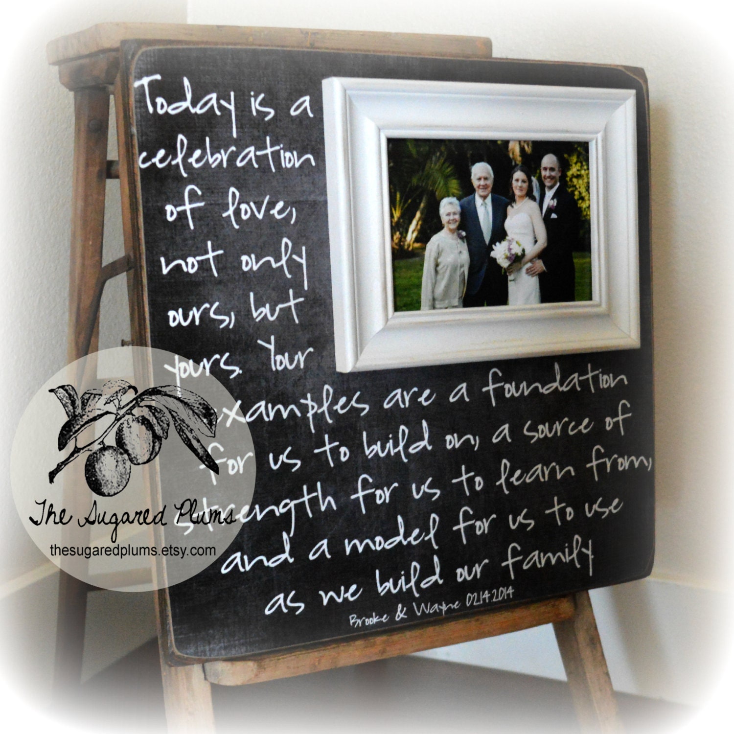 Parents Thank You Gift Parents Thank You Gift Wedding