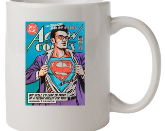 Superman The Smiths Morrissey Parody Mug