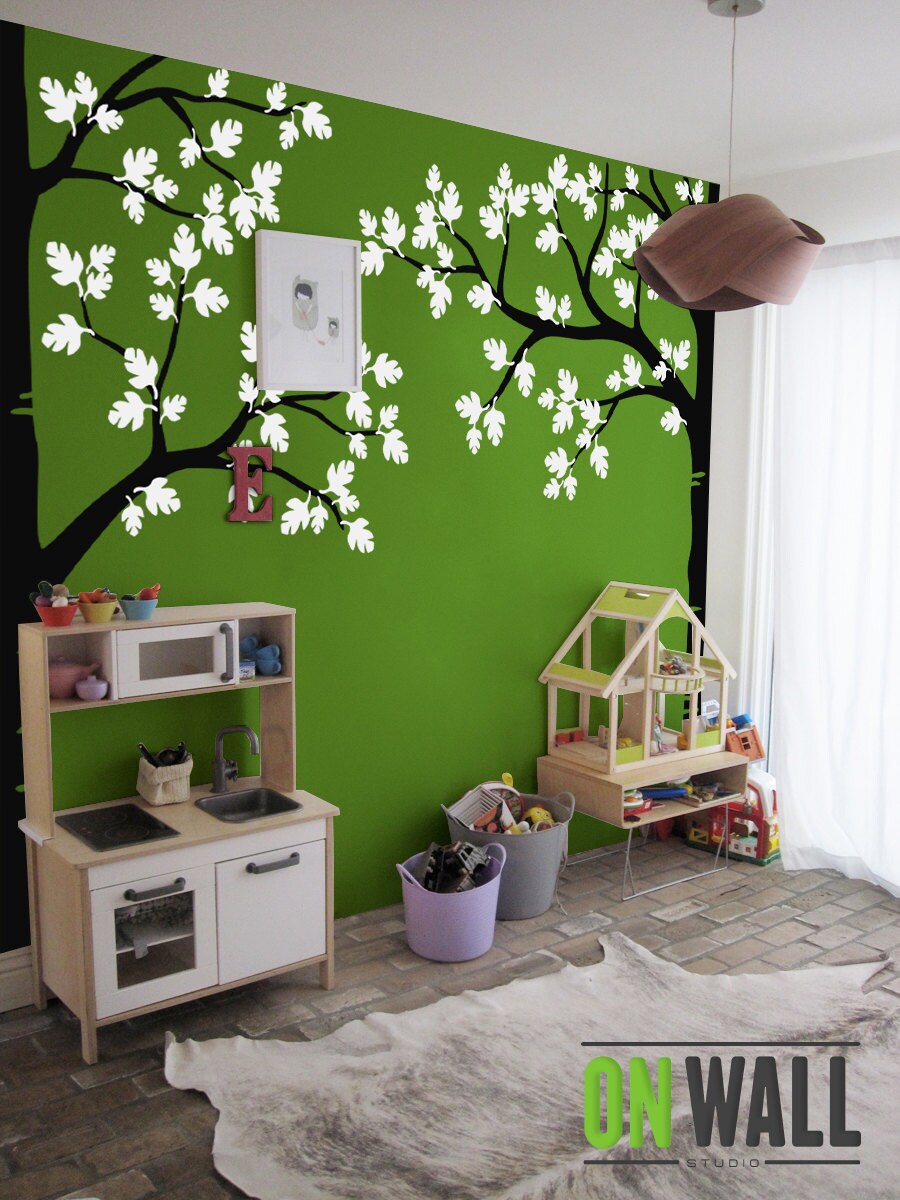 Tree Wall Decal  Nursery Wall Decoration Kids Tree Wall