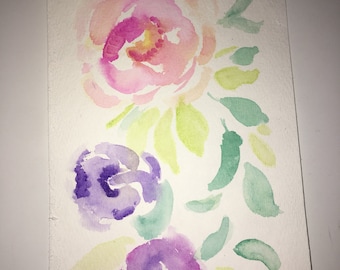 pastel flowers