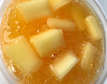 Free Shipping - Mango Fruit Cup Jellycube Slime