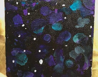 Galaxy Ink on Canvas