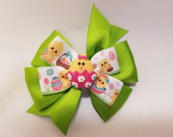 Spring Chicken Hairbow