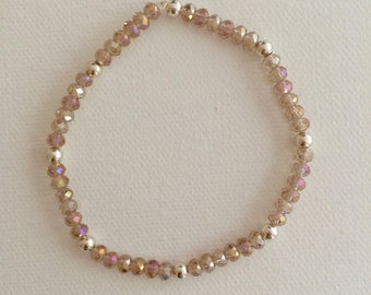 Light Pink Stretch Bracelet
