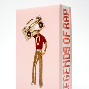 Legends of Rap is a classic trading-card deck with 32 cards that give respect to the groundbreaking figures from the early days of hip hop.