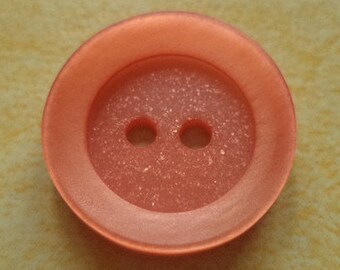 12 orange BUTTONS 16mm (5980) button