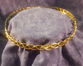 SCA Circlet Gold Medieval Circlet AOA