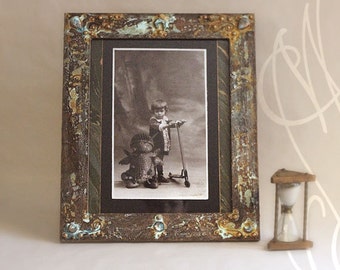 Steampunk Frame with a strange photography by martinefa - "Fégrelo"