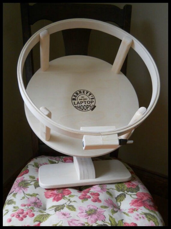 Laptop Hoops Sit On Base with choice of round or