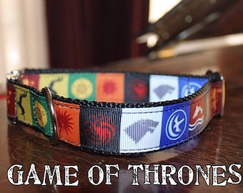 Game of Thrones Collar. Includes Metal Hardware!