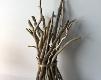 Curly Driftwood Vase Filler Short / Wedding Driftwood / Driftwood Sticks / Home Decor