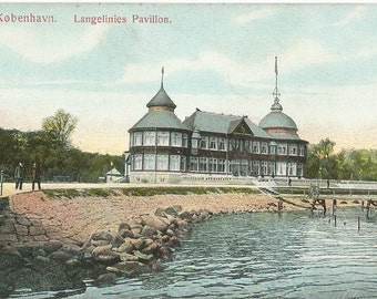 Langelinies Pavillon, 1910 Unused Postcard - Copenhagen - Kobenhavn. Denmark