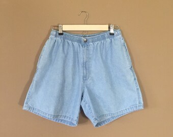 90s High Waisted Shorts / 90s Cotton Shorts / 90s hip hop clothing / Womens Shorts / High Waisted Shorts / 90s clothing / 90s shorts