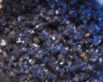 VEGAN Raw Cane Decorating Sugar Fair-Trade 4oz (vol): DARK AMETHYST