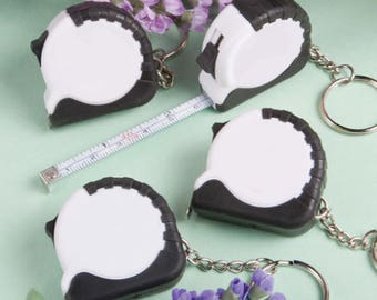 24 Key Chain / Measuring Tape Favors - Set of 24