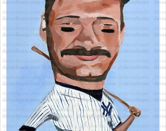 Don Mattingly, New York Yankees ART Print from Original Painting