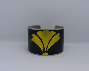 Bearded Iris Cuff Bracelet