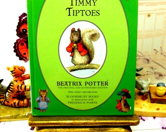 The Tale of Timmy Tiptoes First Edition Bloomsbury Book 1993 Beatrix Potter Childrens Story Ladybird Size