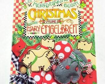 Christmas, Mary Engelbreit, Book, Merry Making, Inexpensive, DIY, Do It Yourself, Handmade Gift, Decorating Ideas, Home Decor, Holiday Decor