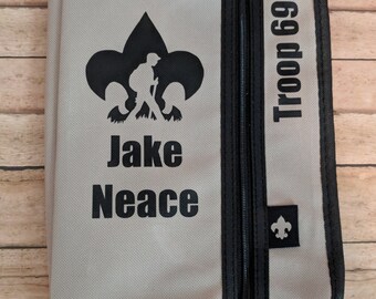 Personalized Boy Scout Handbook Cover